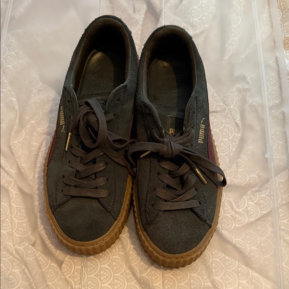 Rihanna Fenty Puma Creeper sneakers Green - Picture 2 of 8